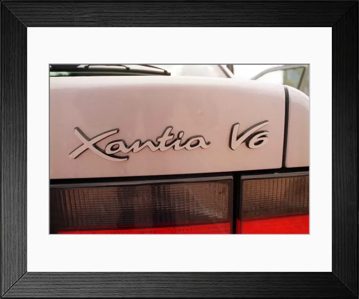 Framed Print : THE CITROEN XANTIA V6 EXECUTIVE AUGUST 1997 Framed Print : THE CITROEN XANTIA V6 EXECUTIVE AUGUST 1997