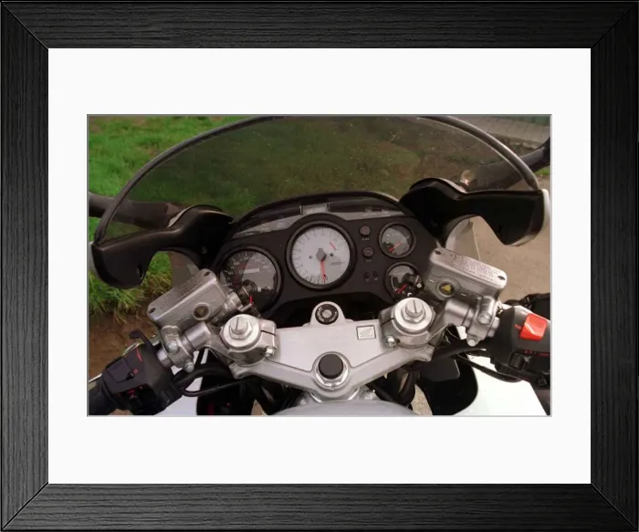 Framed Print : Honda VFR 750cc motorbike August 1997 Framed Print : Honda VFR 750cc motorbike August 1997