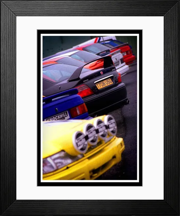 Framed Print : The Honda Accord Type - R April 1999 Framed Print : The Honda Accord Type - R April 1999