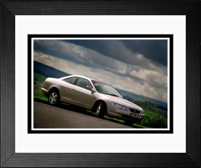 Framed Print : The New Honda Accord Coupe August 1999 PIC BY CHRIS WATT Framed Print : The New Honda Accord Coupe August 1999 PIC BY CHRIS WATT