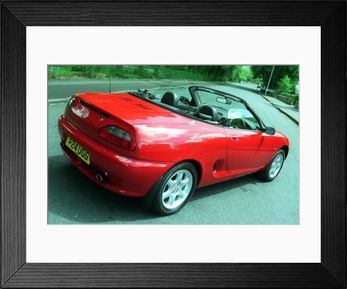 Framed Print : MGF car June 1999 Framed Print : MGF car June 1999