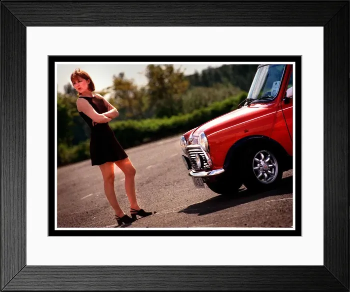 Framed Print : One of the minis at the 40th birthday party August 1999 PIC BY CHRIS