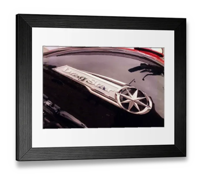 Framed Print : Yamaha 1100cc Drag Star July 1999 Framed Print : Yamaha 1100cc Drag Star July 1999
