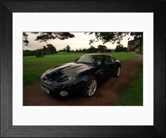 Framed Print : Aston Martin V12 at Dalmahoy August 1999 IAN TORRANCE PIC