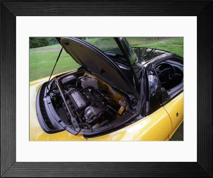 Framed Print : HONDA CAR belonging to LORENZO AMORUSO OF RANGERS engine boot Framed Print : HONDA CAR belonging to LORENZO AMORUSO OF RANGERS engine boot