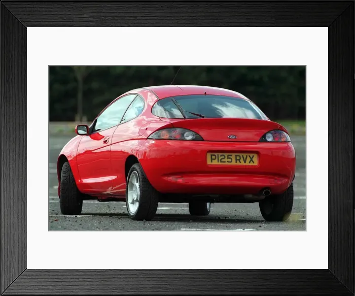 Framed Print : EXTERIOR OF A FORD PUMA AUGUST 1997