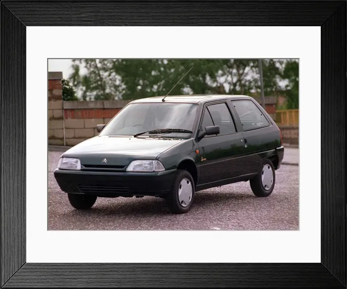 Framed Print : Citroen AX July 1997 Framed Print : Citroen AX July 1997