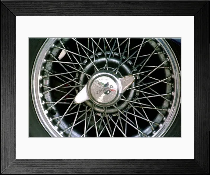 Framed Print : E-TYPE JAGUAR FEATURE AUGUST 1997 ALLOY WHEEL SPOKES Framed Print : E-TYPE JAGUAR FEATURE AUGUST 1997 ALLOY WHEEL SPOKES