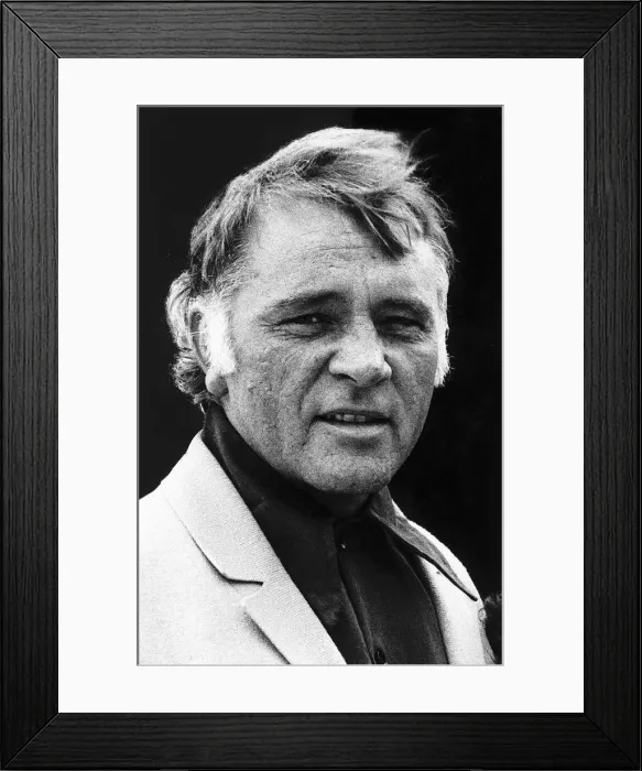 Framed Print : Richard Burton Actor Dbase MSI