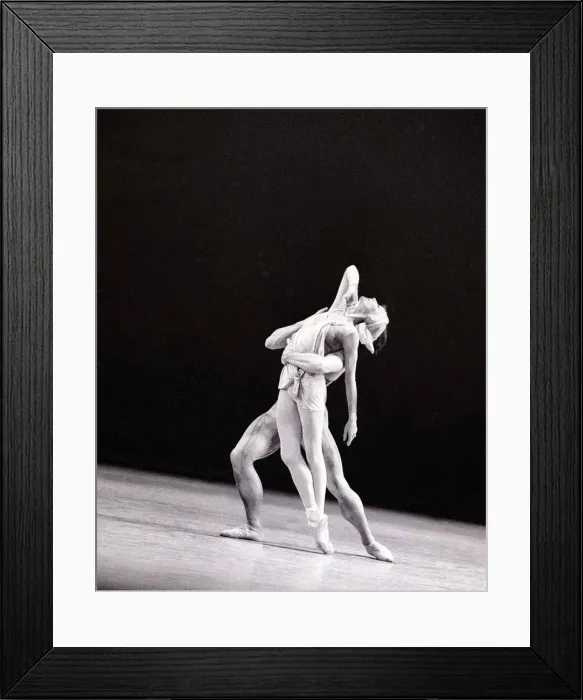 Framed Print : Members of the Royal Ballet perform on stage during the L1987 London Festival of Ballet Framed Print : Members of the Royal Ballet perform on stage during the L1987 London Festival of Ballet