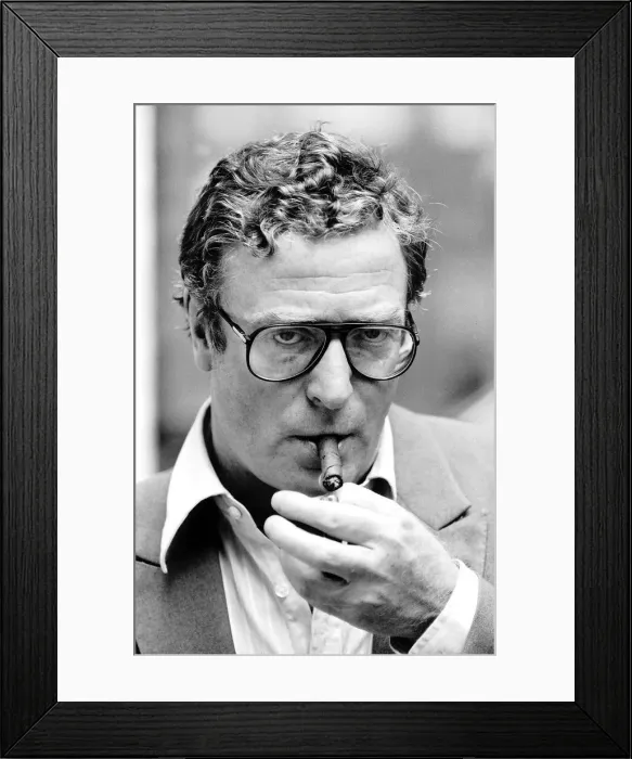Framed Print : Michael Caine actor - February 1986 dbase MSI Framed Print : Michael Caine actor - February 1986 dbase MSI