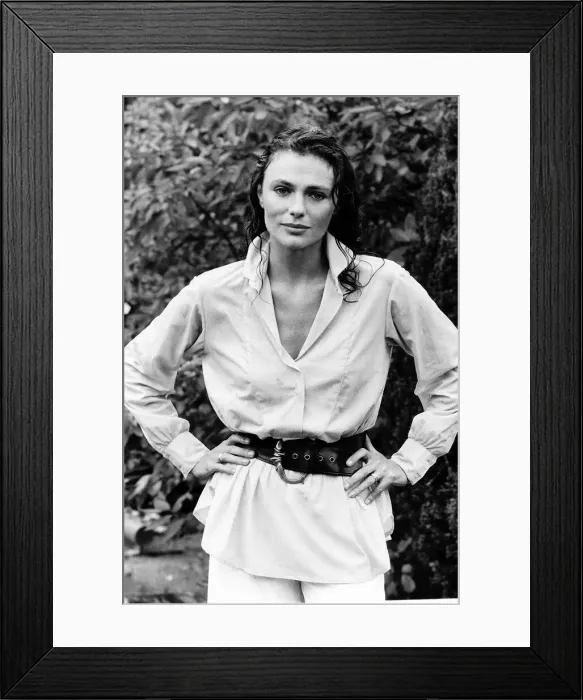 Framed Print : Jacquline Bisset Actress DBase MSI Framed Print : Jacquline Bisset Actress DBase MSI