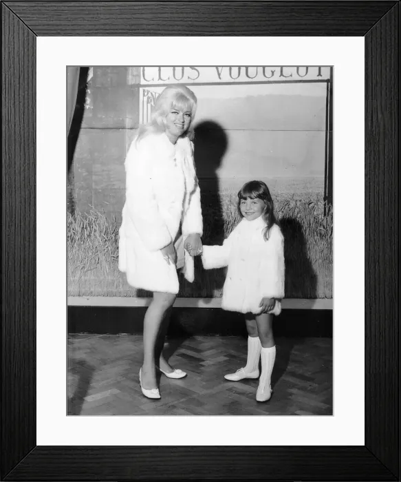 Framed Print : Diana Dors Actress Dbase Msi Framed Print : Diana Dors Actress Dbase Msi