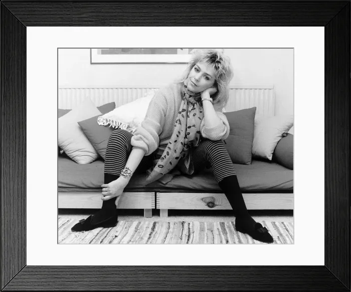 Framed Print : Leslie Ash actress and singer - June 1986 Dbase MSI