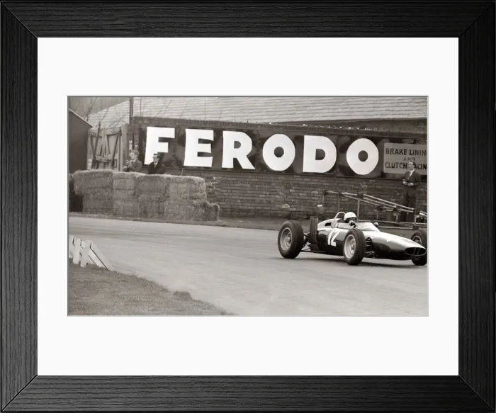 Framed Print : Motor racing International Daily Mirror Cup race at Aintree Liverpool April 1963