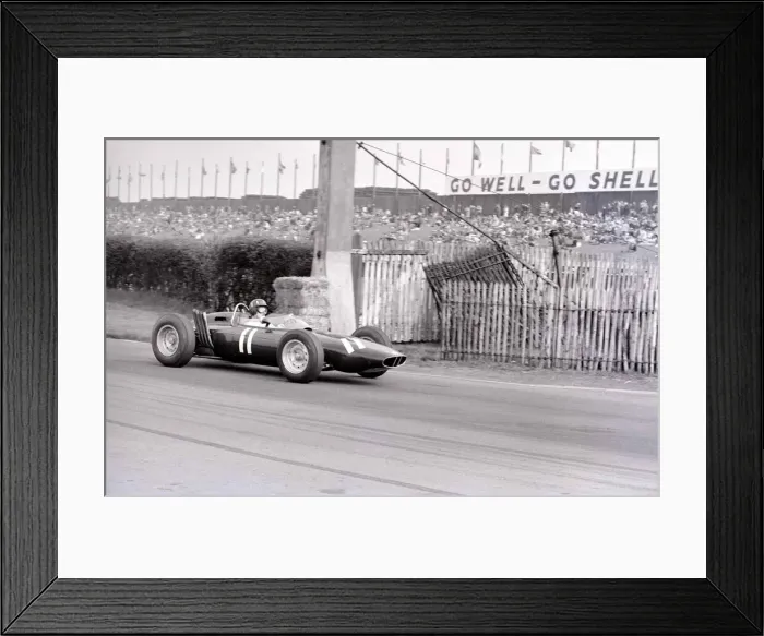 Framed Print : Motor racing International Daily Mirror Cup race at Aintree Liverpool April 1963 Framed Print : Motor racing International Daily Mirror Cup race at Aintree Liverpool April 1963
