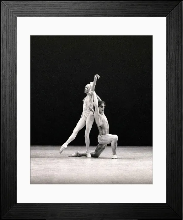 Framed Print : Members of the Royal Ballet perform on stage during the L1987 London Festival of Ballet Framed Print : Members of the Royal Ballet perform on stage during the L1987 London Festival of Ballet
