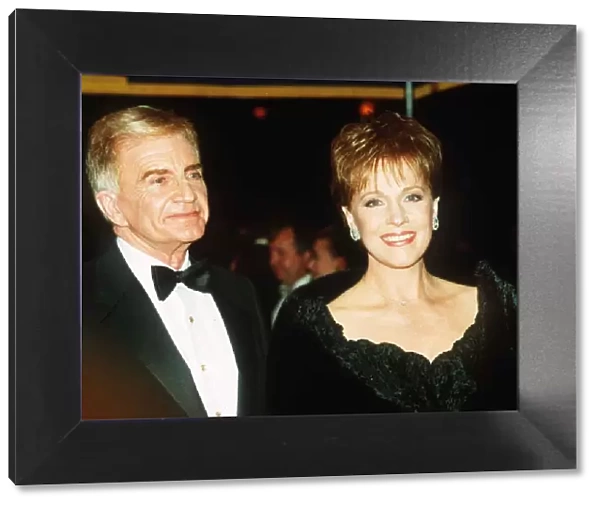 Julie Andrews with her husband Blake Edwards at the London Gala of the British Academy of