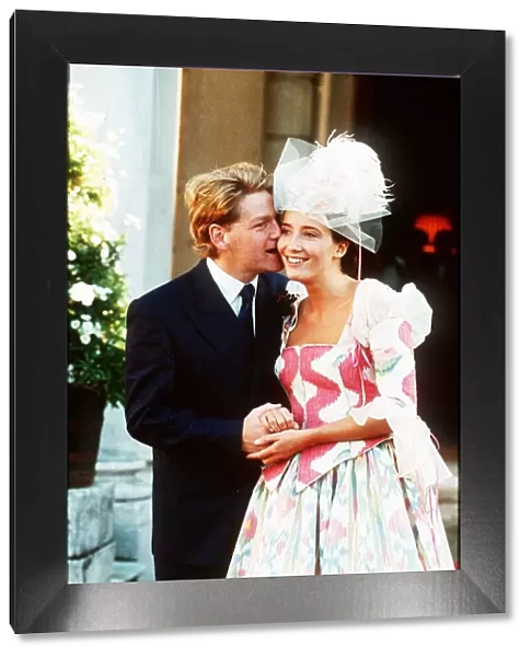 Kenneth Branagh Actor getting married to actress Emma Thompson August 1989