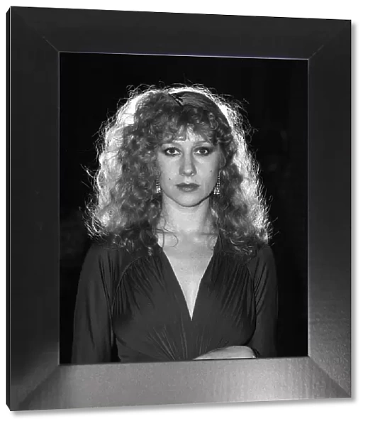 Helen Mirren Actress March 1979 Star of the film HUSSY Photographed at Churchill