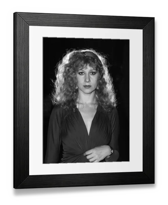 Framed Print : Helen Mirren Actress March 1979 Star of the film HUSSY Photographed at Churchill