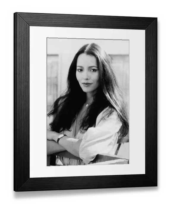 Framed Print : Barbara Carrera model actress - September 1977 dbase MSI