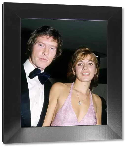 Michael Crawford Actor - December 1972 With his wife at the Premiere of