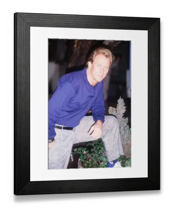 Framed Print : Corbin Bernsen American Actor Star of LA Law June 1987 dbase Framed Print : Corbin Bernsen American Actor Star of LA Law June 1987 dbase