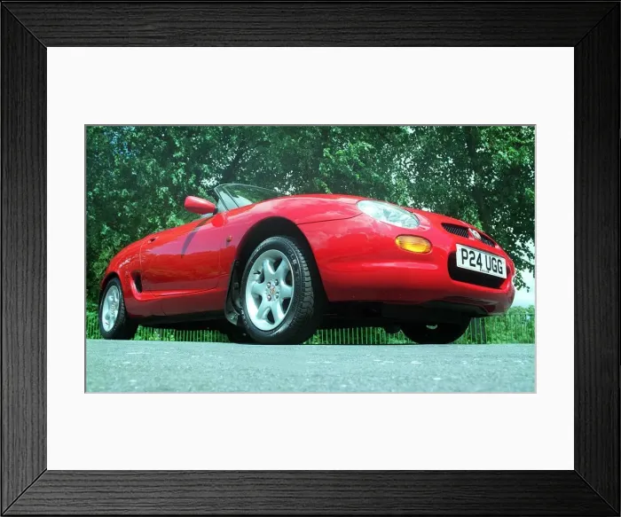 Framed Print : MGF car June 1999