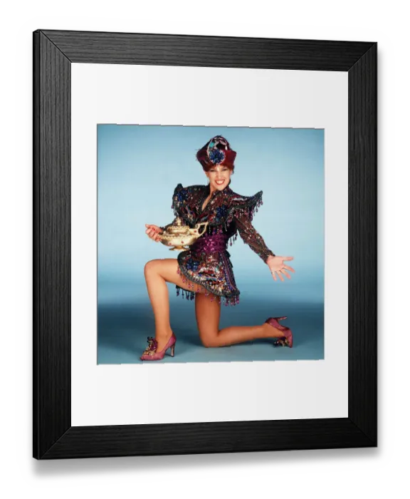 Framed Print : English actress Anita Dobson of Eastenders'who is appearing in pantomime