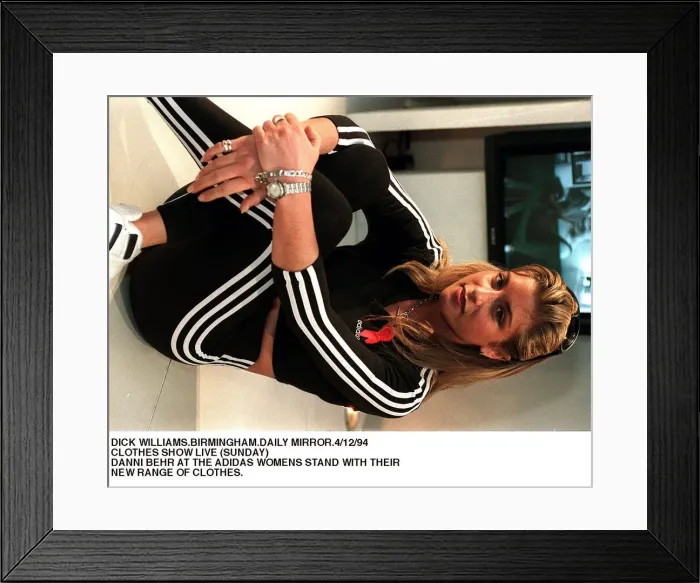 Framed Print : Dani Behr TV Presenter December 1994 A©mirrorpix Framed Print : Dani Behr TV Presenter December 1994 A©mirrorpix