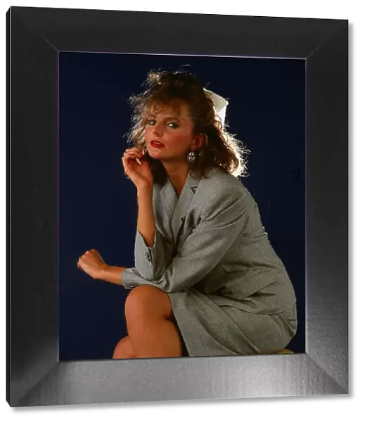 Claire Grogan actress singer TV presenter February 1988 A©mirrorpix