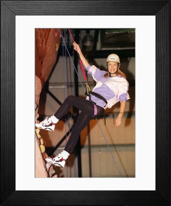Framed Print : Sharron Davies Outdoor 98 exhibition - February 1998 SECC Glasgow TV Presenter Framed Print : Sharron Davies Outdoor 98 exhibition - February 1998 SECC Glasgow TV Presenter
