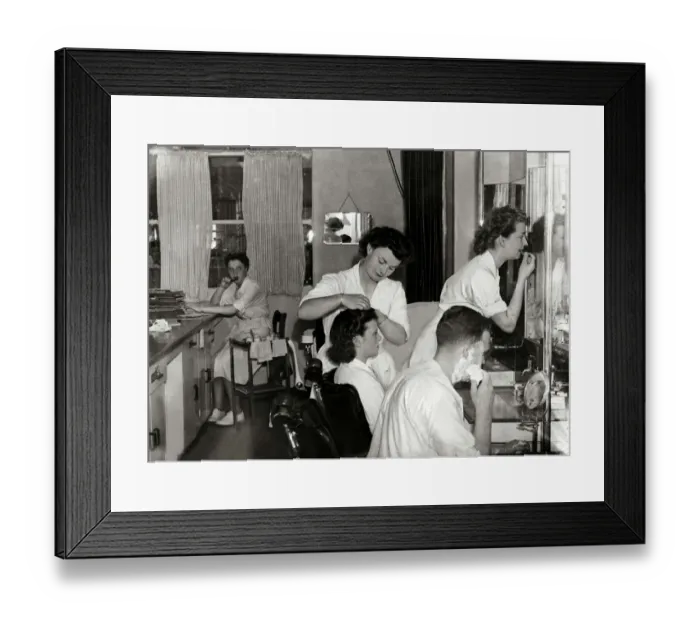 Framed Print : Employees at Messra Lever Brothers Ltd. Port Sunlight, Cheshire, are human guinea pigs Framed Print : Employees at Messra Lever Brothers Ltd. Port Sunlight, Cheshire, are human guinea pigs