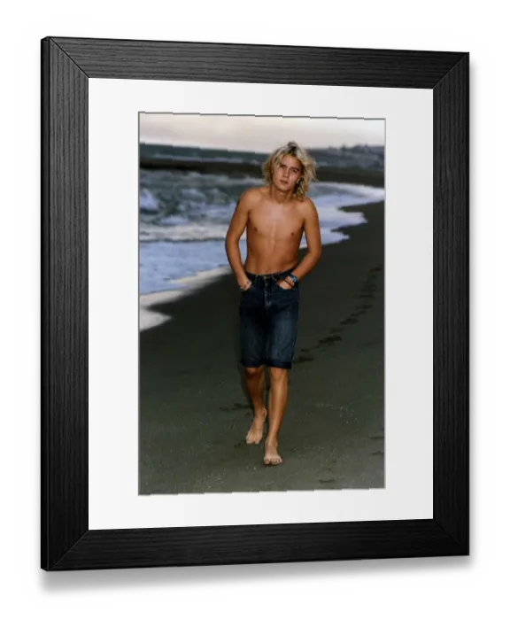 Framed Print : Kai Maurer actor plays Dieter in failed soap ELDORADO