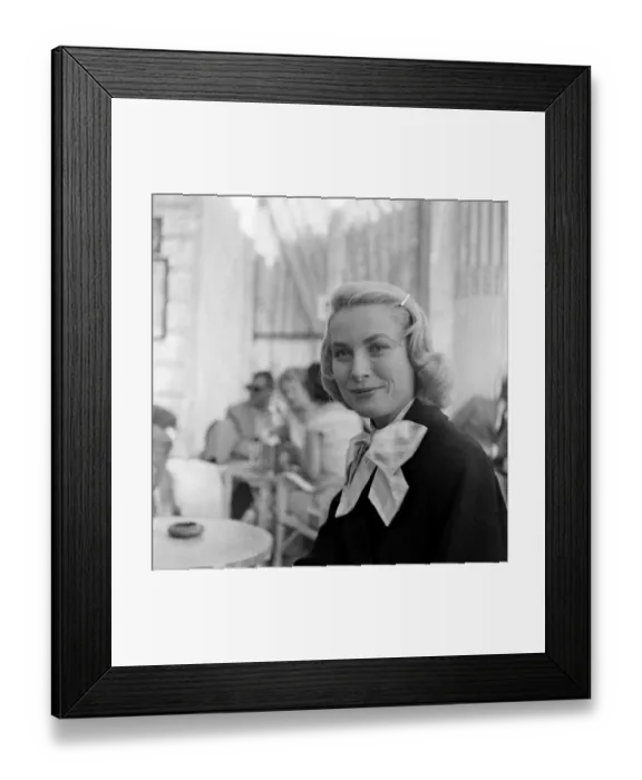 Framed Print : Anniversary of Death. Grace Kelly - Princess Grace of Monaco who died 14th September 1982 Framed Print : Anniversary of Death. Grace Kelly - Princess Grace of Monaco who died 14th September 1982