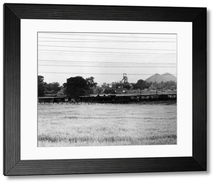 Framed Print : A stay down strike in a Colliery in the coal foelds of England June 1959 Framed Print : A stay down strike in a Colliery in the coal foelds of England June 1959