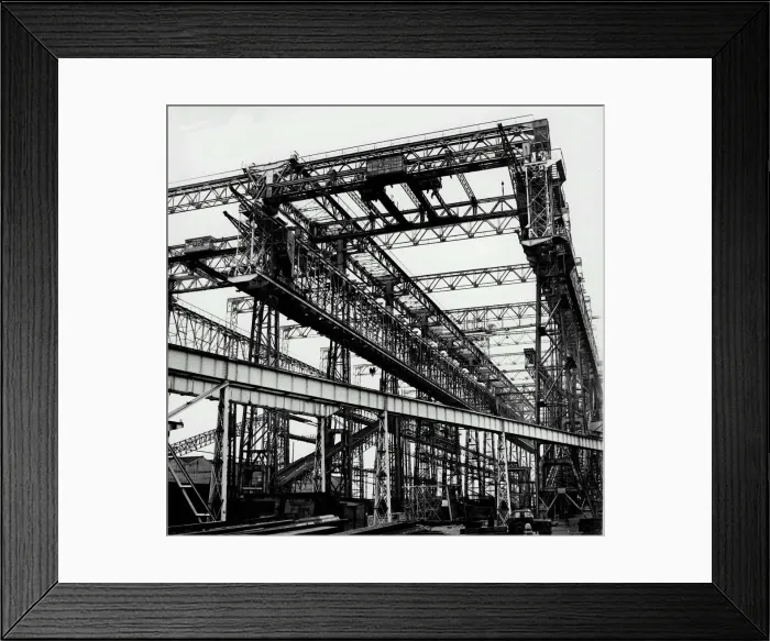 Framed Print : Queens Dock at Harland and Wolffat Harland and Wolff Shipyard In Belfast December Framed Print : Queens Dock at Harland and Wolffat Harland and Wolff Shipyard In Belfast December