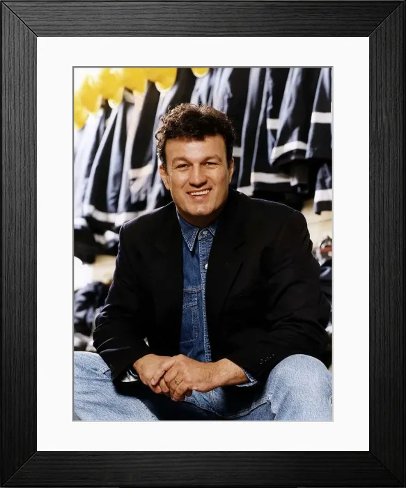 Framed Print : Glenn Murphy actor who appears in Londons Burning Framed Print : Glenn Murphy actor who appears in Londons Burning