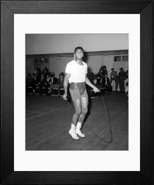 Framed Print : American boxing legend Muhammad Ali, formerly Cassius Clay Framed Print : American boxing legend Muhammad Ali, formerly Cassius Clay