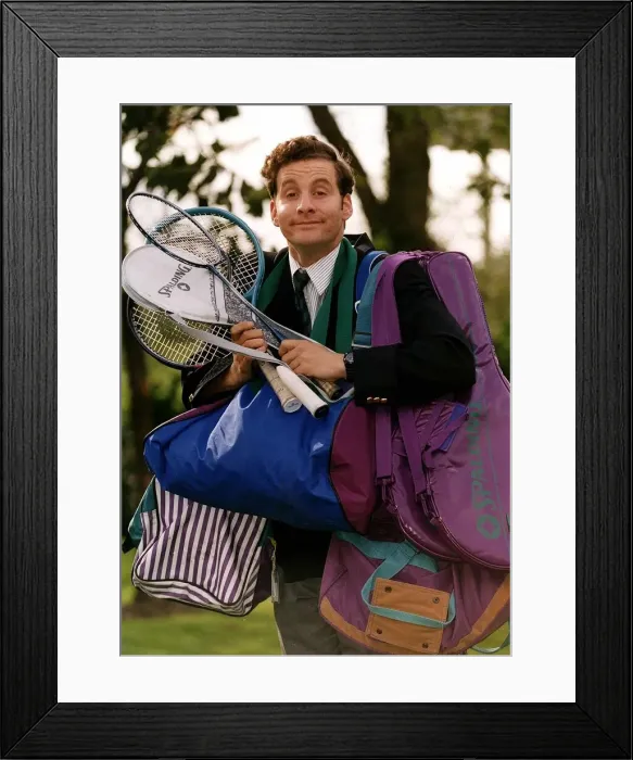 Framed Print : Chris Barrie Actor in the BBC TV series The Brittas Empire Framed Print : Chris Barrie Actor in the BBC TV series The Brittas Empire