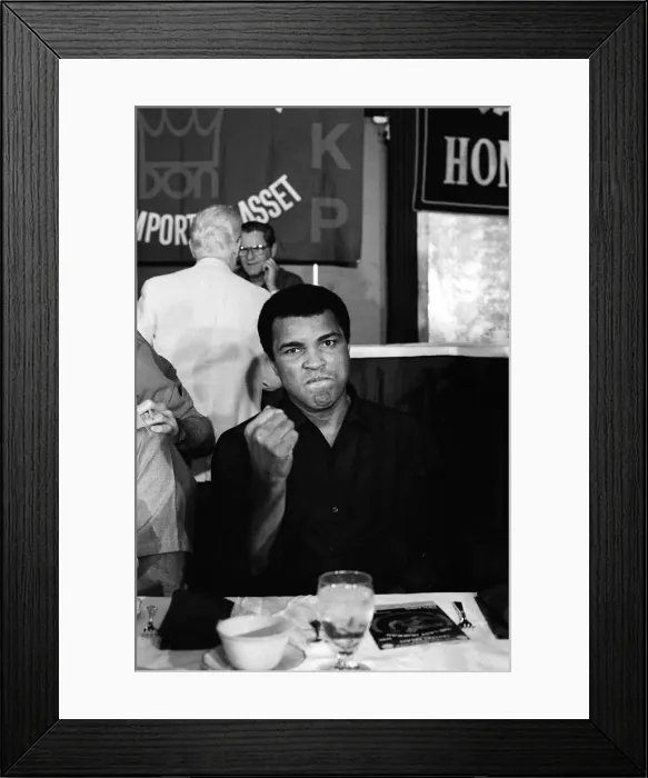 Framed Print : American boxing legend Muhammad Ali, formerly Cassius Clay Framed Print : American boxing legend Muhammad Ali, formerly Cassius Clay