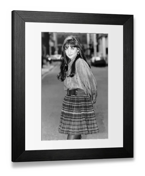 Framed Print : Caroline Carr Actress