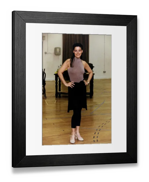 Framed Print : Ruthie Henshall Actress Dancing Ballet