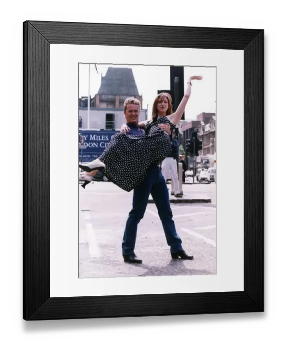 Framed Print : Craig Mclachlan Australian actor and ex-Neighbours heartthrob who has landed the