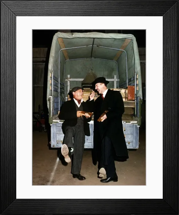 Framed Print : David Jason Actor and Tim Piggott Smith stars of the TV series THE BULLION BOYS Framed Print : David Jason Actor and Tim Piggott Smith stars of the TV series THE BULLION BOYS