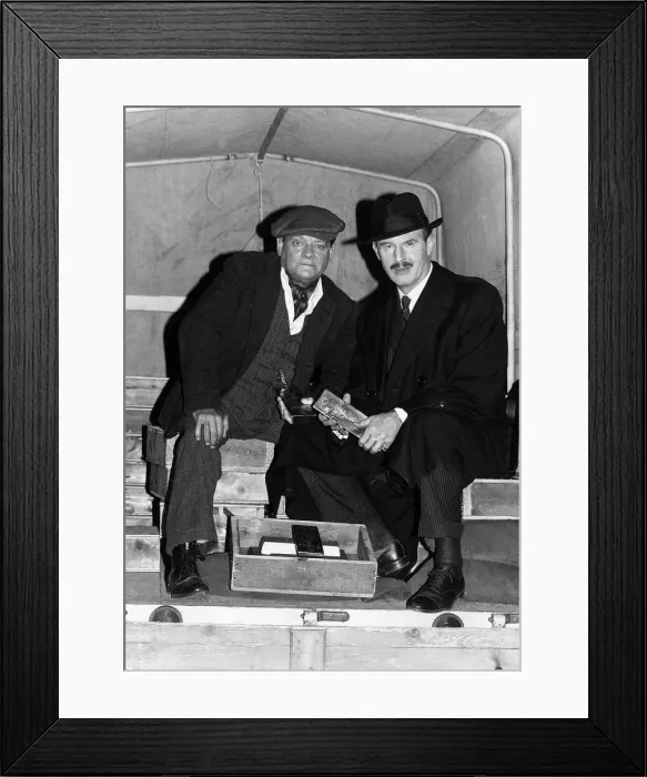 Framed Print : David Jason actor who stars in the new BBC film The Bullion Boys