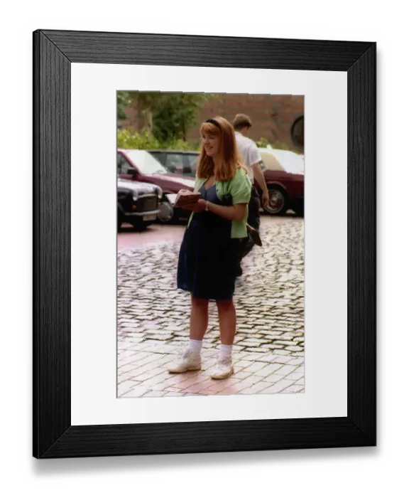 Framed Print : Sally Ann Matthews Actress Who Plays The Character Jenny Bradley In The TV Programme Framed Print : Sally Ann Matthews Actress Who Plays The Character Jenny Bradley In The TV Programme