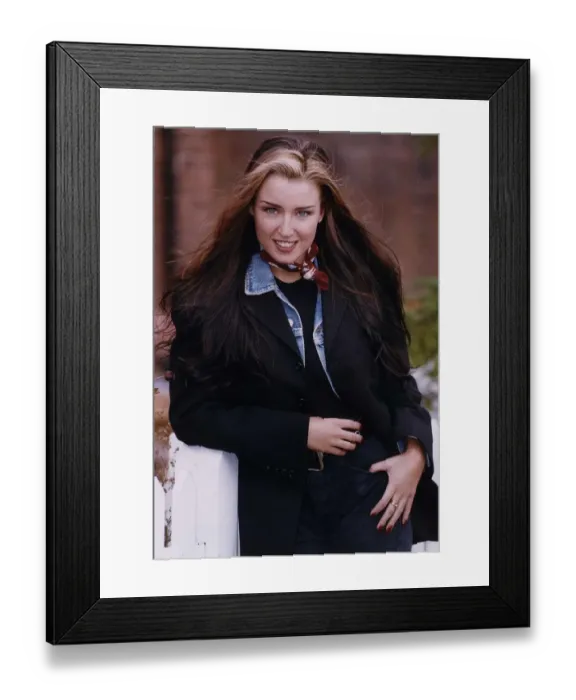 Framed Print : Dannii Minogue singer and actress