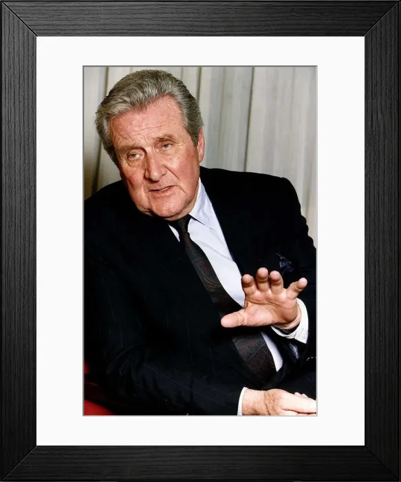 Framed Print : Patrick Macnee actor The Avengers Framed Print : Patrick Macnee actor The Avengers